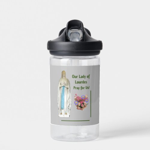 Our Lady of Lourdes Water Bottle
