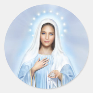 Our Lady of Medjugorje Envelope Seal Stickers