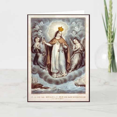 Our Lady of Mercy Card