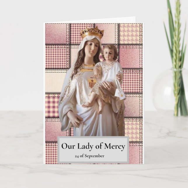 Our Lady of Mercy Card (Front)