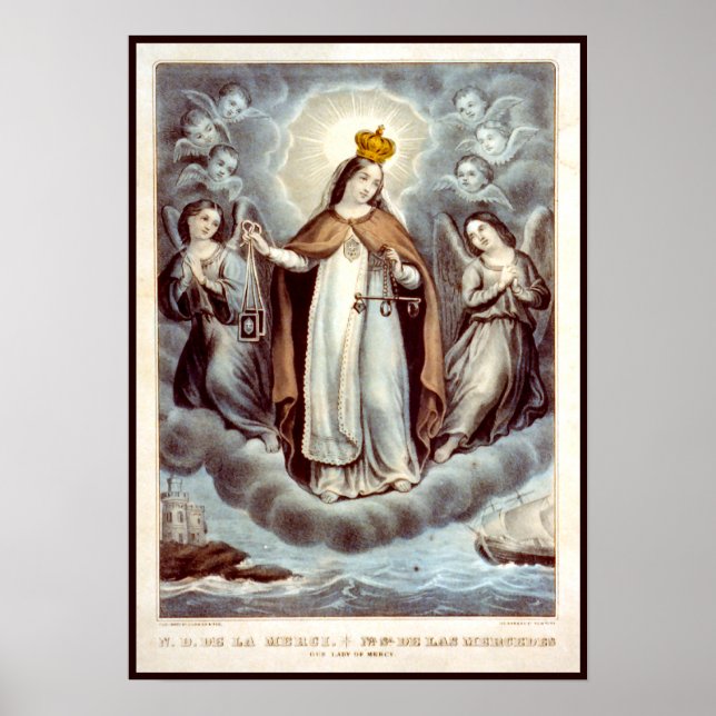 Our Lady of Mercy Poster (Front)