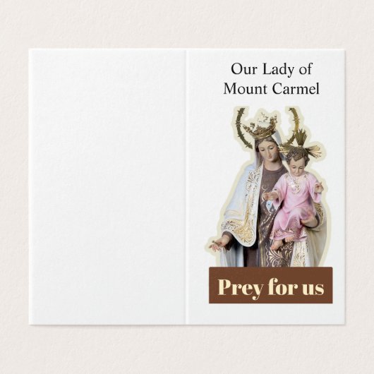 Our Lady of Mount Carmel (Outside Unfolded)