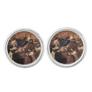 Our Lady of Mount Carmel 1641 Cufflinks