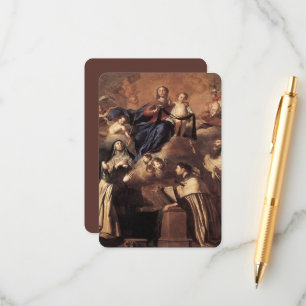 Our Lady of Mount Carmel 1641 Enclosure Card