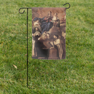 Our Lady of Mount Carmel 1641 Garden Flag