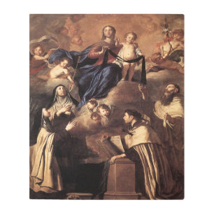 Our Lady of Mount Carmel 1641 Metal Print