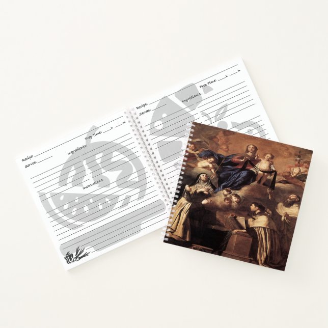 Our Lady of Mount Carmel 1641 Notebook (Inside)