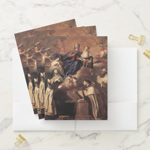 Our Lady of Mount Carmel 1641 Pocket Folder