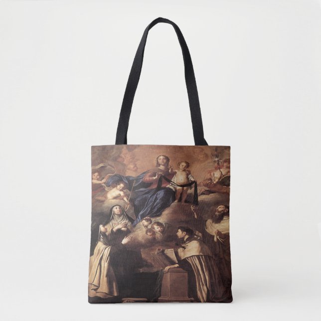 Our Lady of Mount Carmel 1641 Tote Bag (Front)