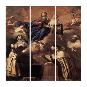 Our Lady of Mount Carmel 1641 Triptych