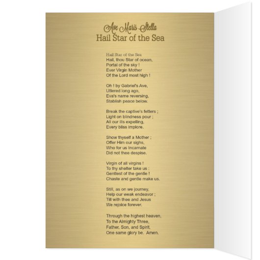 Our Lady of Mount Carmel Ave Maris Stella (Inside (Left))