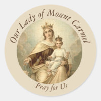 Our Lady of Mount Carmel Baby Jesus Scapular