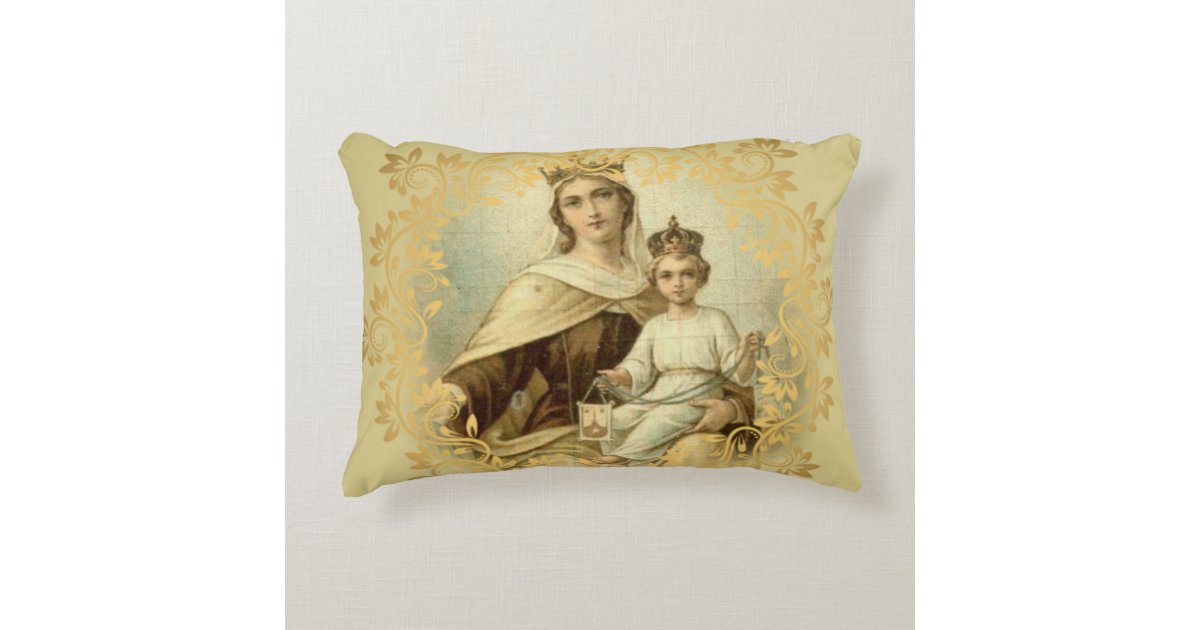 Our Lady of Mount Carmel Baby Jesus Scapular Decorative