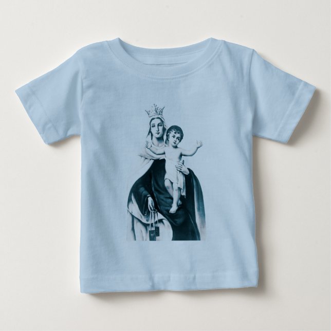 Our Lady of Mount Carmel  Baby T-Shirt (Front)
