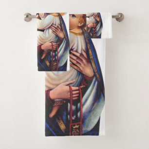 Our Lady of Mount Carmel Bath Towel Set