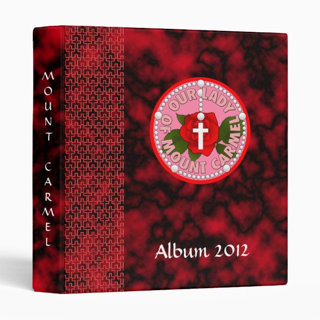 Our Lady of Mount Carmel Binder (Front/Spine)
