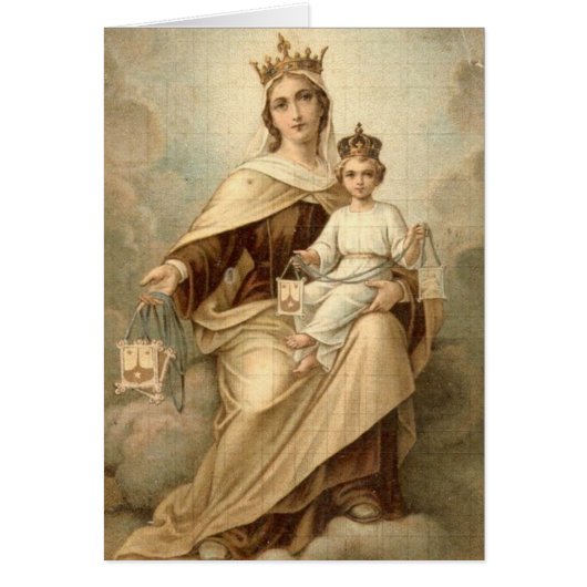 Our Lady of Mount Carmel Cards (Front)