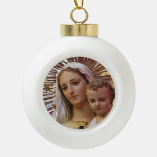 Our Lady of Mount Carmel Christmas Ornament