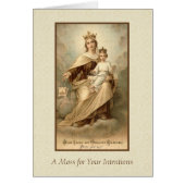 Our Lady of Mount Carmel Mass Offering Card (Front)