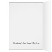 Our Lady of Mount Carmel Mass Offering Card (Inside (Left))