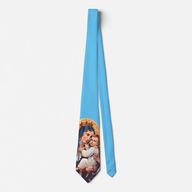 Our Lady of Mount Carmel Neck Tie (Front)