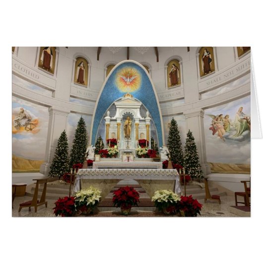 Our Lady of Mount Carmel Padre Pio Gemma Galgani (Front Horizontal)