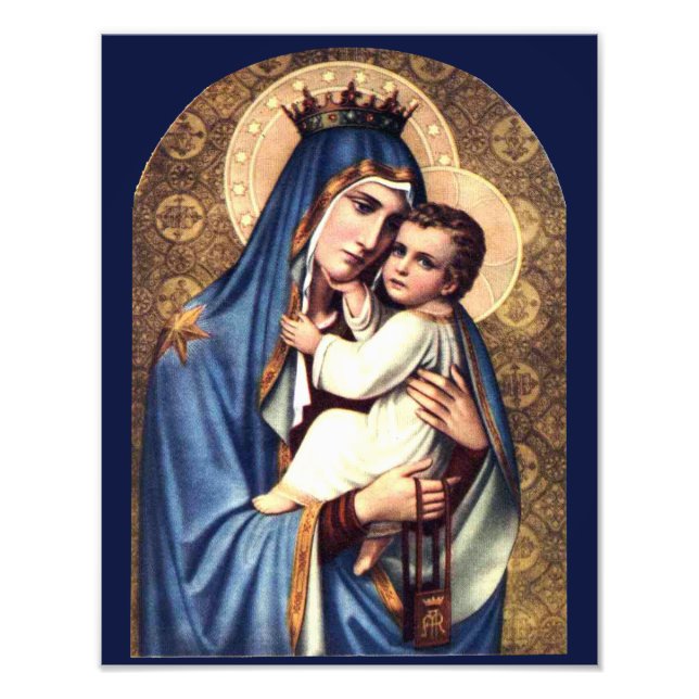 OUR LADY OF MOUNT CARMEL PHOTO PRINT (Front)