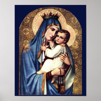 OUR LADY OF MOUNT CARMEL POSTER
