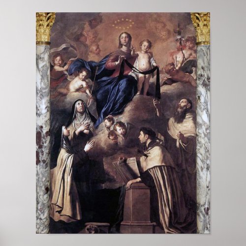 Our Lady of Mount Carmel Poster