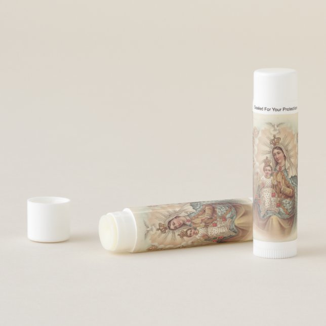 Our Lady of Mount Carmel with the Baby Jesus Lip Balm (In Situ)