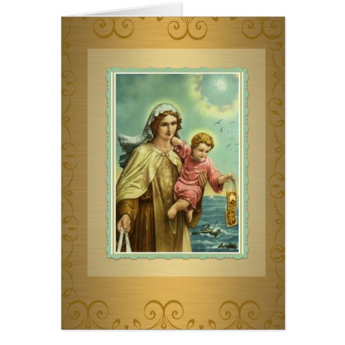 Our Lady of Mt Carmel Scripture Card