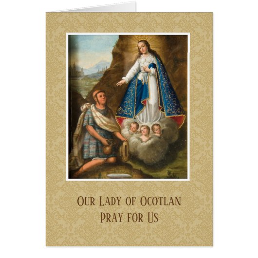 Our Lady of Ocotlan Tlaxcala Mexico Cards (Front)