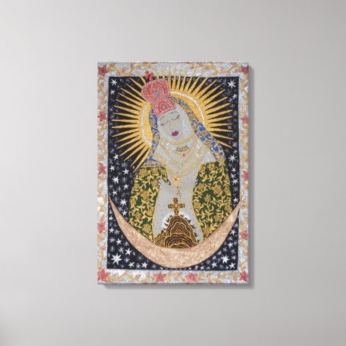 Our Lady of Ostrabrama Canvas Print