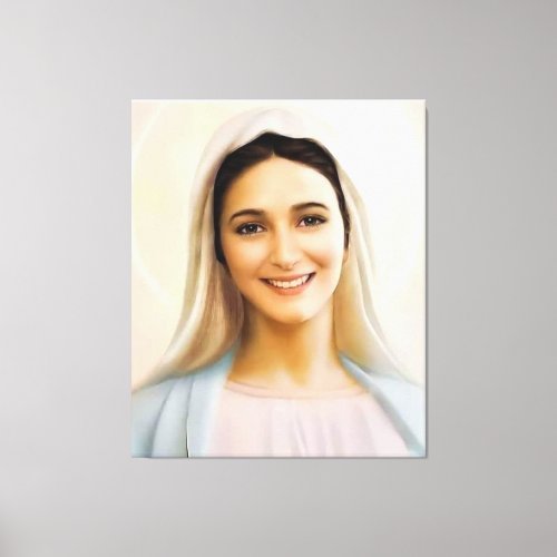 Our Lady of Peace Mother of Peace Queen of Peace Canvas Print