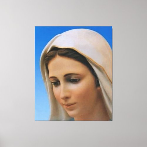 Our Lady of Peace Mother of Peace Queen of Peace Canvas Print