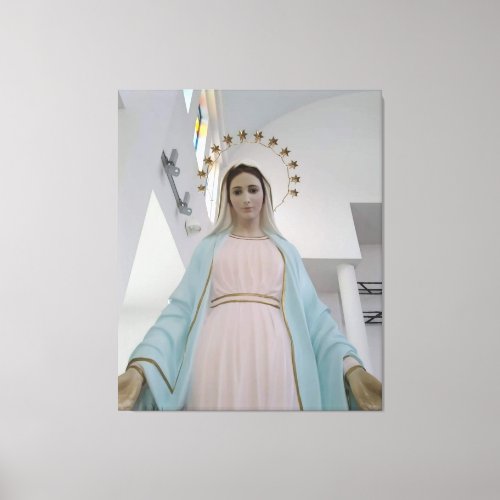 Our Lady of Peace Mother of Peace Queen of Peace Canvas Print