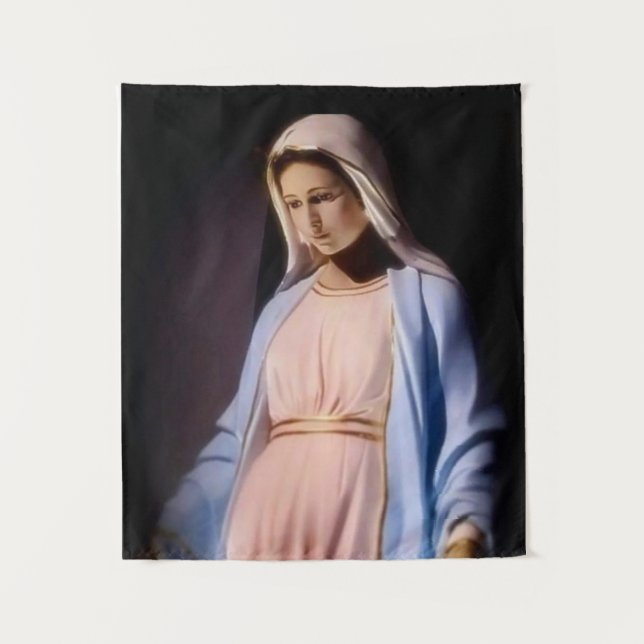 Our Lady of Peace, Mother of Peace, Queen of Peace Tapestry (Front)