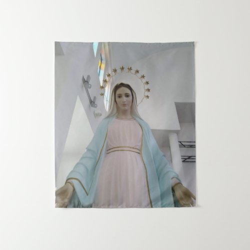 Our Lady of Peace Mother of Peace Queen of Peace Tapestry
