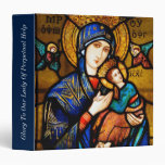 our lady of perpetual help 3 ring binder