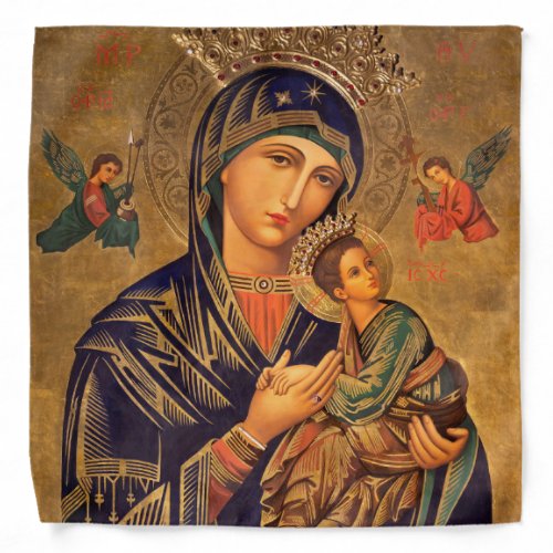 Our Lady Of Perpetual Help Bandana