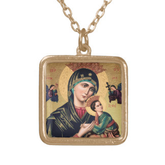 Our Lady of Perpetual Help Beautiful Necklace