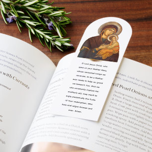 Our Lady of Perpetual Help Bookmarks with Prayer