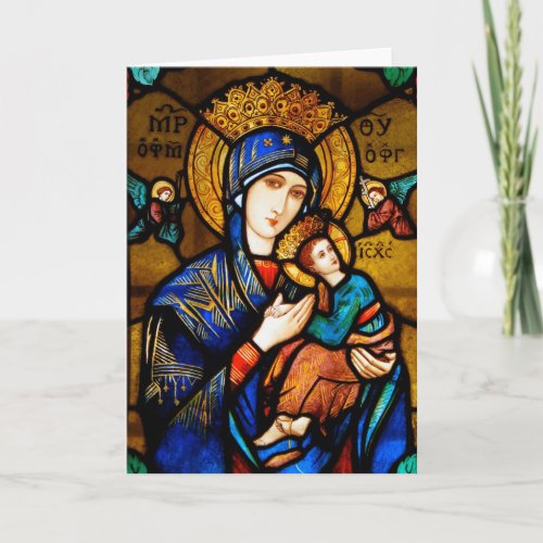 our lady of perpetual help card