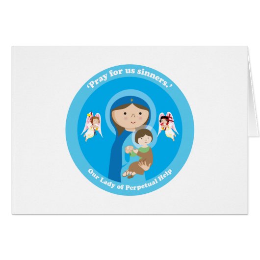 Our Lady of Perpetual Help Cards (Front Horizontal)