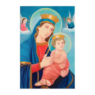 Our Lady of Perpetual Help Catholic Acrylic Print