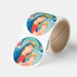 Our Lady of Perpetual Help Catholic Classic Round Sticker