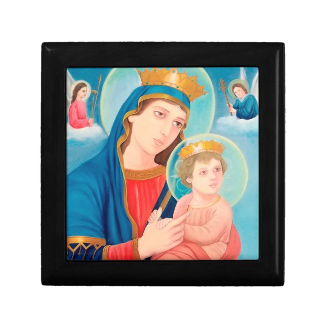 Our Lady of Perpetual Help Catholic Gift Box (Front)