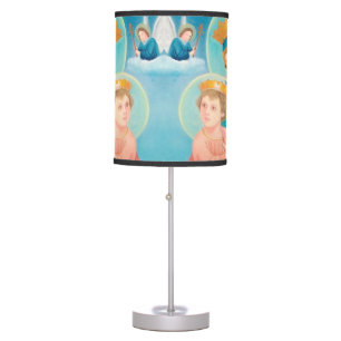Our Lady of Perpetual Help Catholic Table Lamp