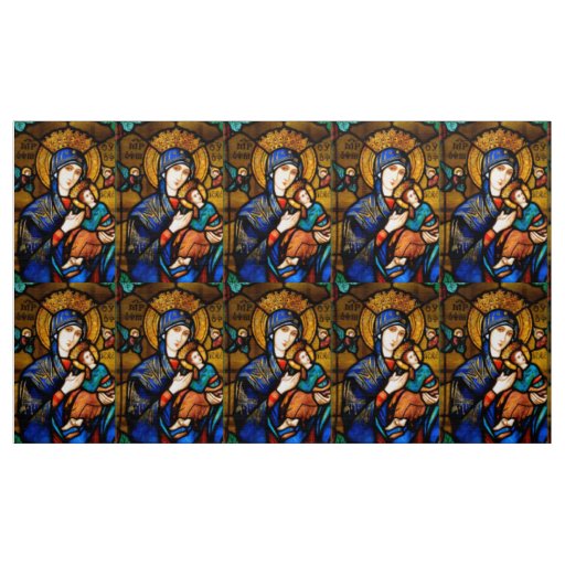 Our Lady Of Perpetual Help Fabric