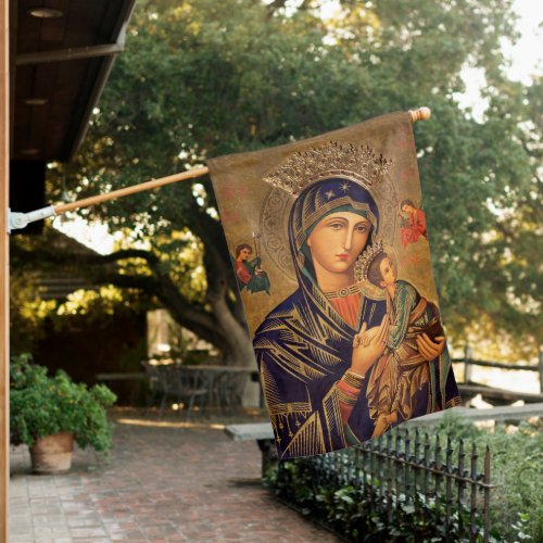 Our Lady Of Perpetual Help House Flag